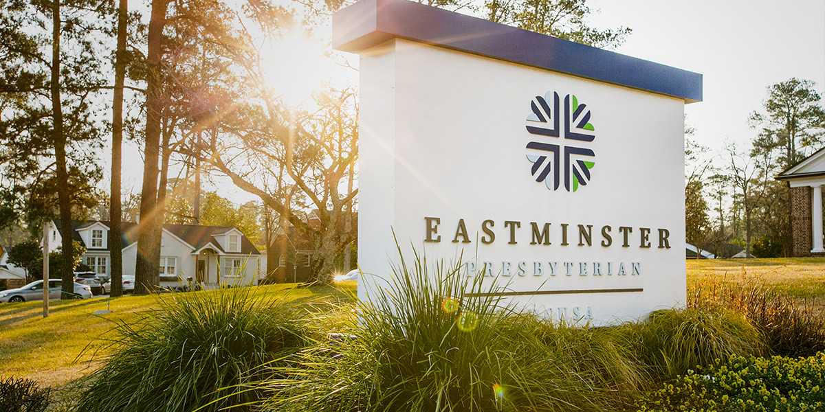 eastminster sign, worship & music ministries